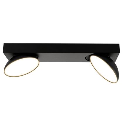 ITALUX - Світлодіодний точковий світильник CASTELIO 2xLED/5W/230V 4000K чорний