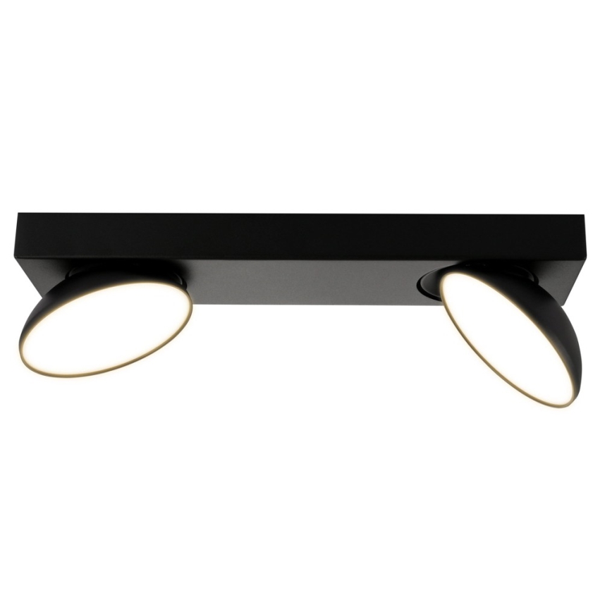 ITALUX - Світлодіодний точковий світильник CASTELIO 2xLED/5W/230V 4000K чорний