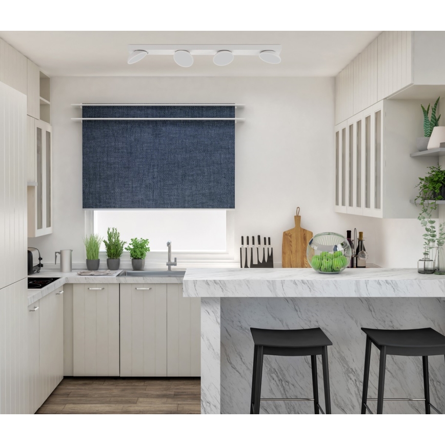 ITALUX - Светодиодный точечный светильник CASTELIO 4xLED/5W/230V 4000K белый