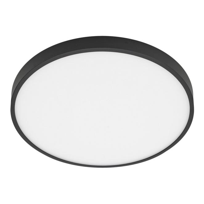 ITALUX - Светодиодный потолочный светильник RIBERIO LED/30W/230V 3000K черный