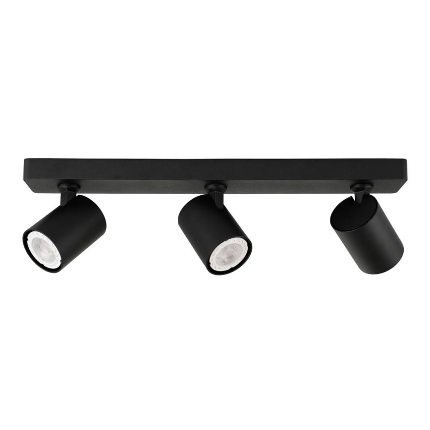 ITALUX - Точковий світильник LUMSI 3xGU10/35W/230V чорний