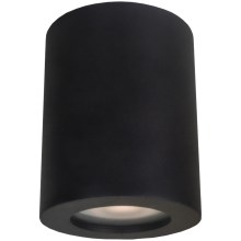 ITALUX - Уличный точечный светильник FAUSTO 1xGU10/40W/230V IP44 черный
