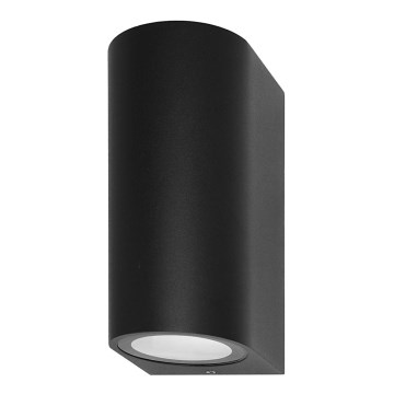 ITALUX - Вуличний настінний світильник GENTA 2xGU10/40W/230V IP54 15 см
