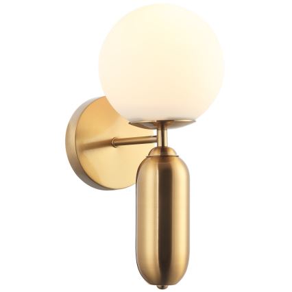 ITALUX - Настінний світильник ALDEVA 1xE27/40W/230V золотистий