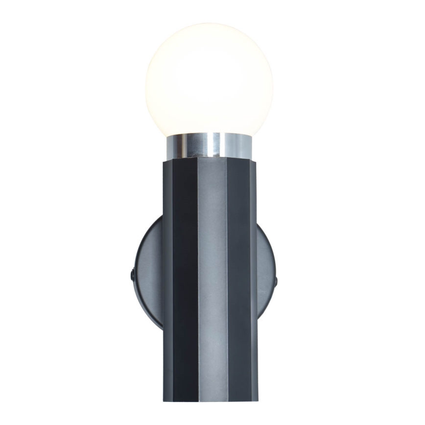 ITALUX - Настенный светильник MACERA 1xE27/40W/230V чёрный
