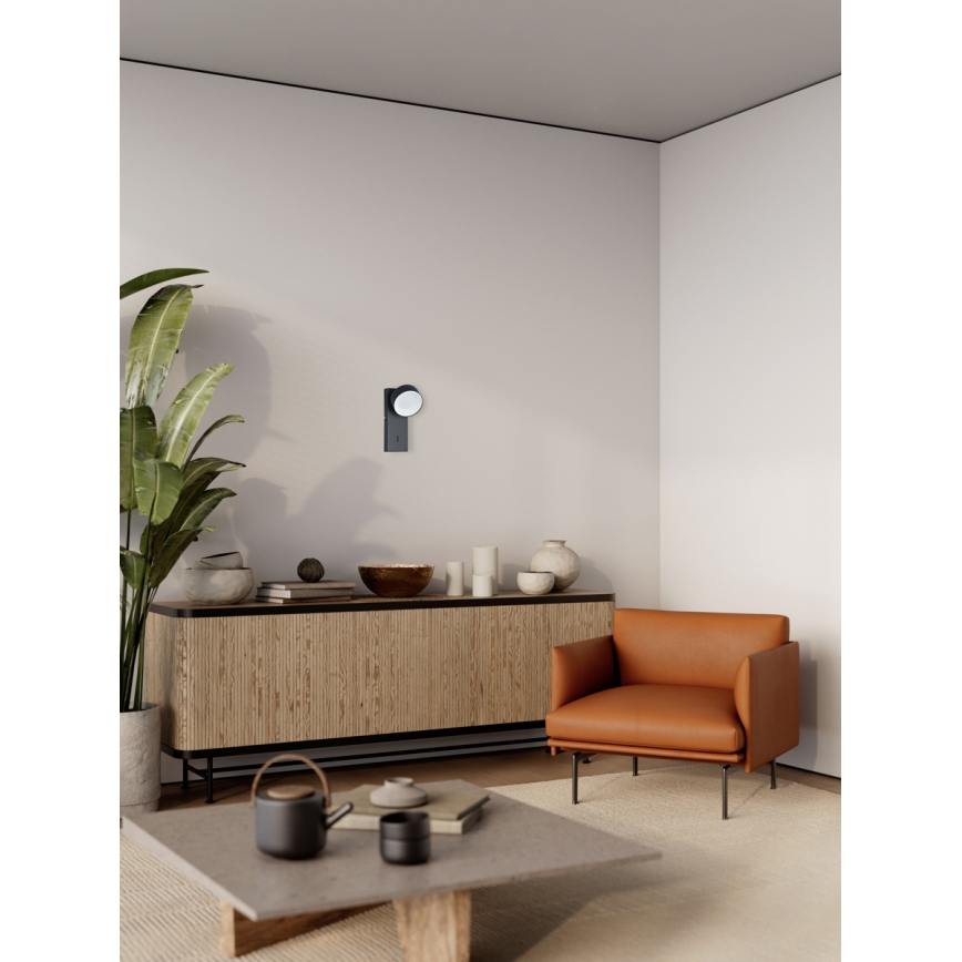 ITALUX - LED настенный светильник FONTEN LED/1,8W/230V 4000K черный