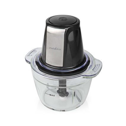 Измельчитель продуктов 500W/230V черный/серебряный