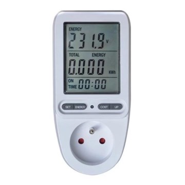 Измеритель потребления электроэнергии 3680W/230V