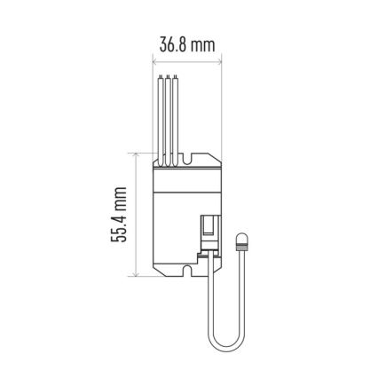 ИК-датчик движения PIR B 800W/230V