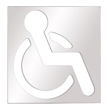 Ікона Invalidé 12x12 см нержавіюча сталь/срібляста