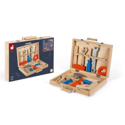 Janod - Чемодан с инструментами BRICOKIDS