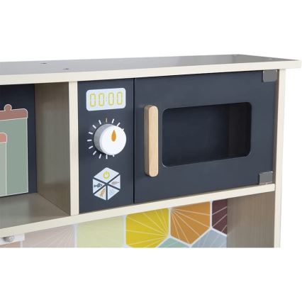 Janod - Дерев'яна кухня з LED-панеллю MOZAIC 2xLR6