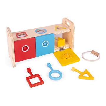 Janod - Деревʼяна інтерактивна іграшка MONTESSORI 10 шт.