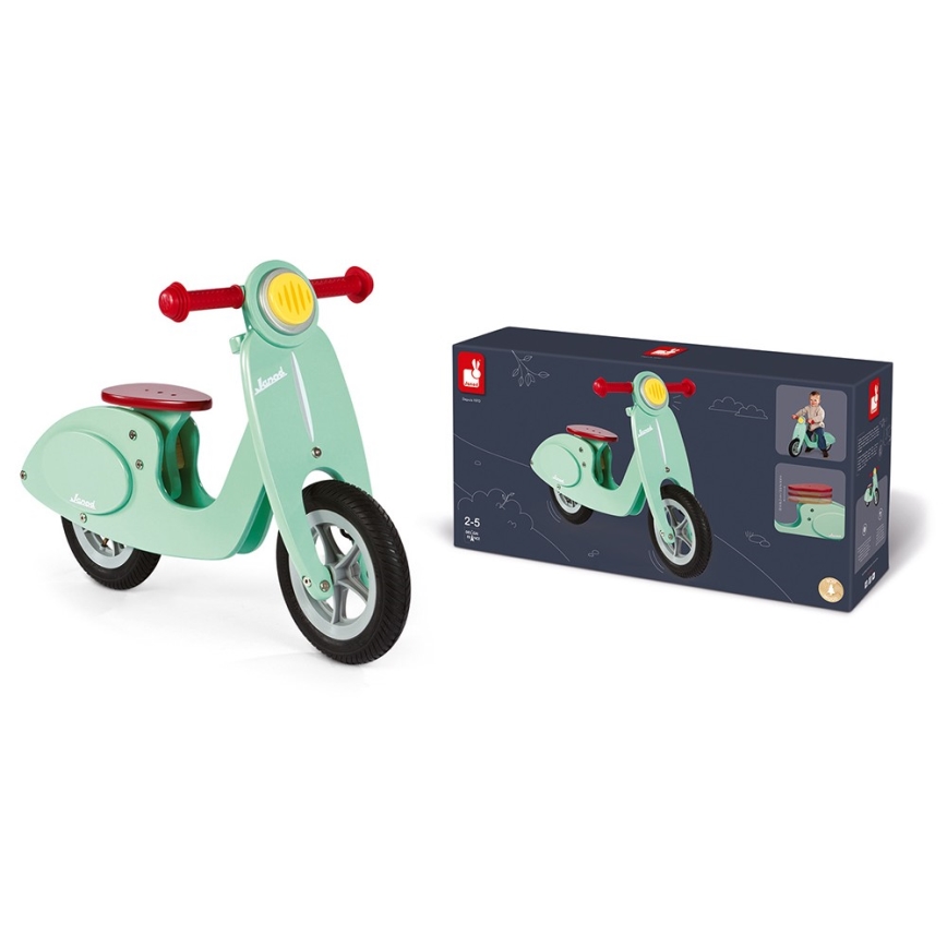 Janod - Дитячий біговел VESPA зелений