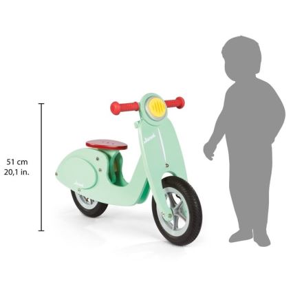 Janod - Дитячий біговел VESPA зелений