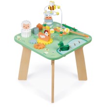 Janod - Дитячий інтерактивний столик луг