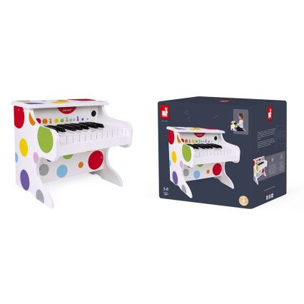 Janod - Електронне піаніно CONFETTI на 4xAA
