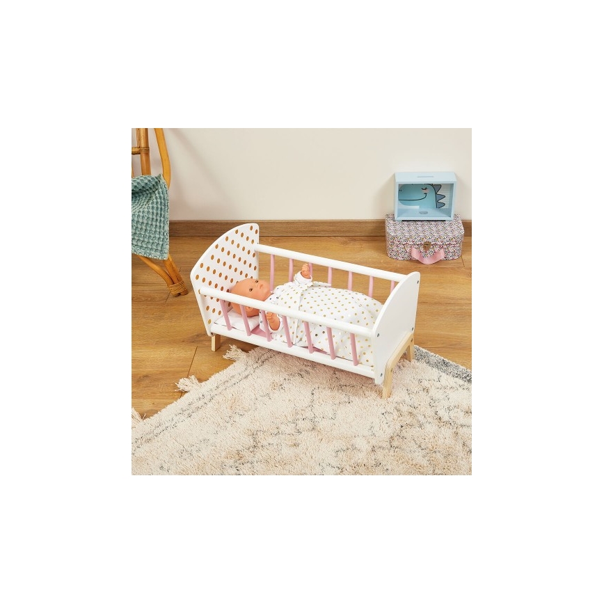 Janod - Ліжечко для ляльки CANDY CHIC