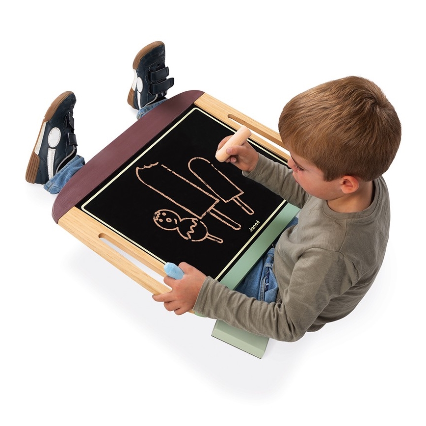 Janod - Магнітна дошка для столу зелена/коричнева