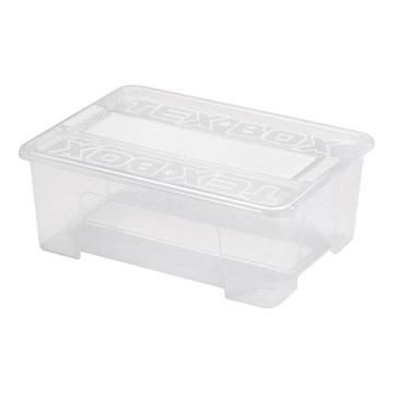 Ящик для хранения TEX BOX 10 л прозрачный