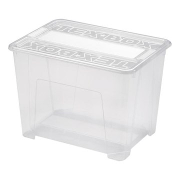 Ящик для хранения TEX BOX 21 л прозрачный