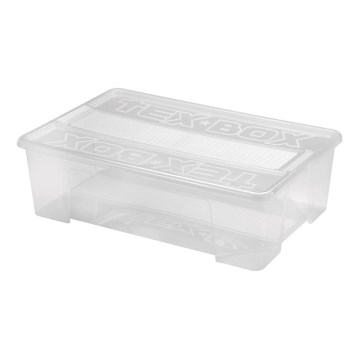 Ящик для хранения TEX BOX 28 л прозрачный