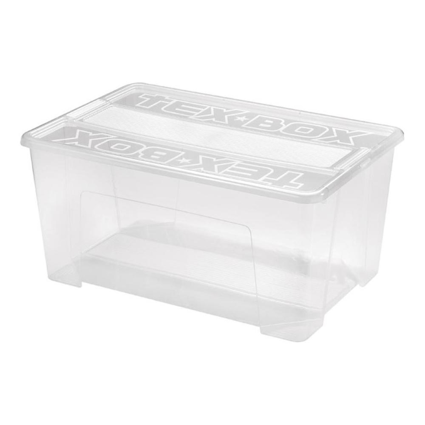 Ящик для хранения TEX BOX 48 л прозрачный