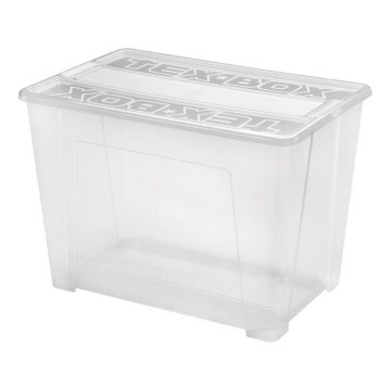 Ящик для хранения TEX BOX 70 л прозрачный