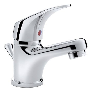 JIKA H3111N10041111 - Змішувач для умивальника + відведення з перепадом TALAS 12,3 см глянцевий хром