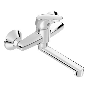 JIKA H3111N70042201 - Змішувач для умивальника TALAS 15,5 см глянцевий хром