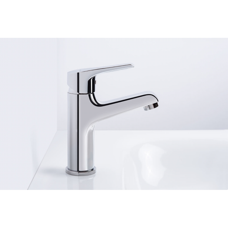 JIKA H3111W10049101 - Смеситель для раковины CUBE 17,9 см Cold Start/глянцевый хром