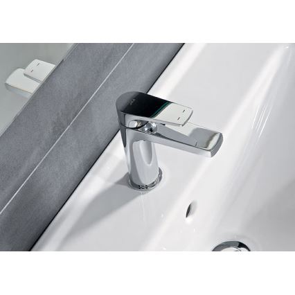 JIKA H3111X10041101 - Змішувач для умивальника CUBITO 10,5 см глянцевий хром
