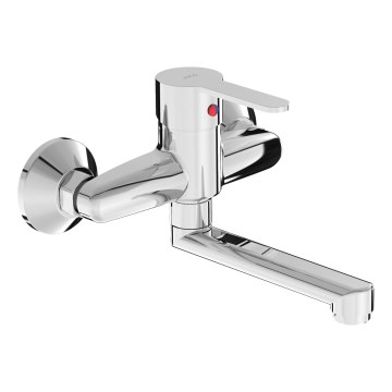 JIKA H3111Z70042201 - Змішувач для умивальника LYRA 15x20,1 см глянцевий хром
