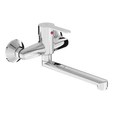 JIKA H3111Z70042301 - Змішувач для умивальника LYRA 15x26,1 см глянцевий хром