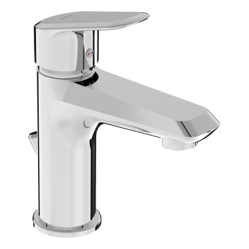 JIKA H3112E10041111 - Змішувач для умивальника + відведення без перепаду TALAS 17,4 см глянцевий хром