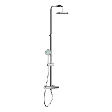 JIKA H3337170045711 - Душевой гарнитур с термостатическим смесителем MIO блестящий хром