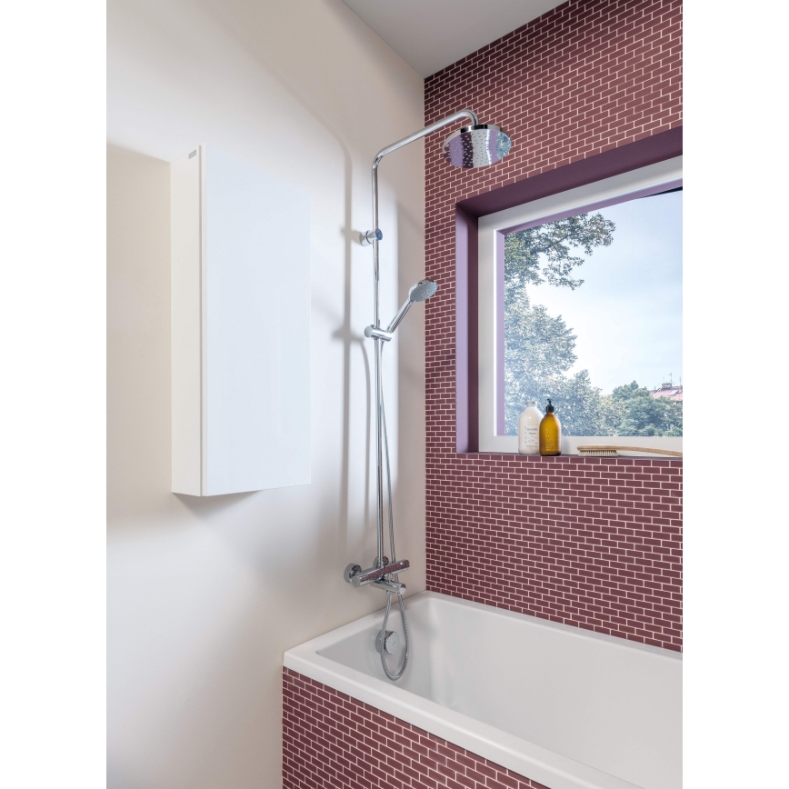 JIKA H3337170045711 - Душовий комплект з термостатичним змішувачем MIO, блискучий хром