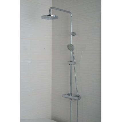 JIKA H3337170045711 - Душовий комплект з термостатичним змішувачем MIO, блискучий хром