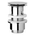 JIKA H3917100040001 - Донный клапан для раковины CLICK-CLACK, диаметр 6,3 см, глянцевый хром