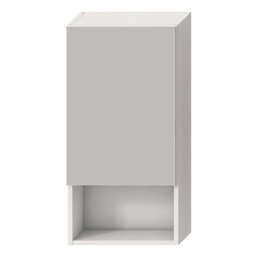 JIKA H4532210383041 - Зеркальный шкаф с полкой LYRA 80x40 см белый