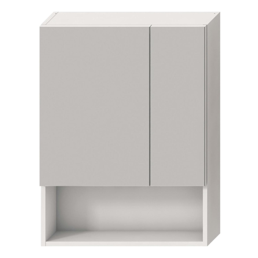 JIKA H4532410383041 - Дзеркальна шафа з полицею LYRA 80x60 см білий