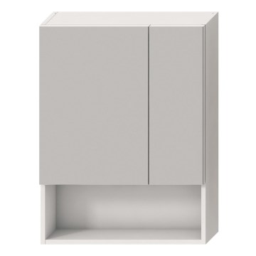 JIKA H4532410383041 - Зеркальный шкаф с полкой LYRA 80x60 см белый