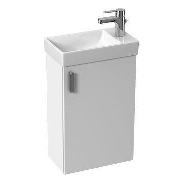 JIKA H45J5111753001 - Шафа для ванної кімнати з умивальником PETIT 58,5x38,6 см білий