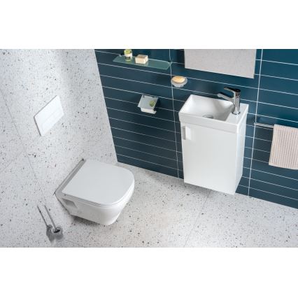 JIKA H45J5111753001 - Шкаф для ванной комнаты с раковиной PETIT 58,5x38,6 см белый