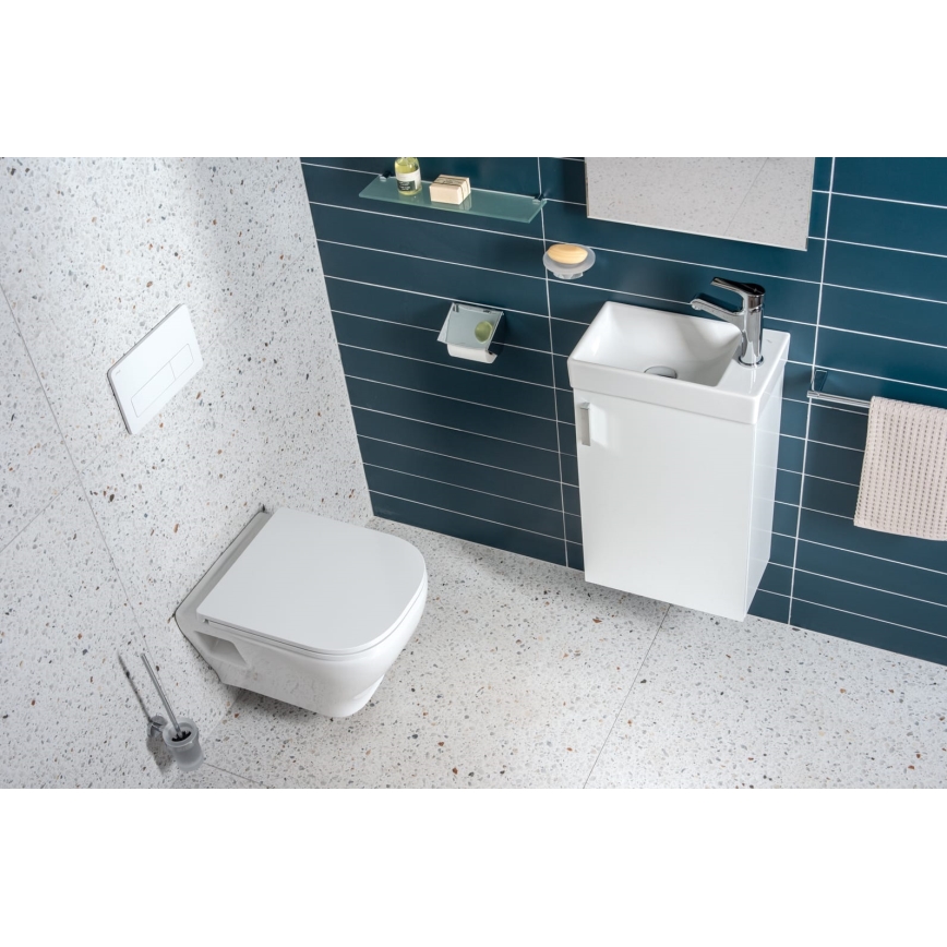 JIKA H45J5111753001 - Шкаф для ванной комнаты с раковиной PETIT 58,5x38,6 см белый
