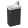 JIKA H45J5111753011 - Шафа для ванної кімнати з умивальником PETIT 58,5x38,6 см сірий