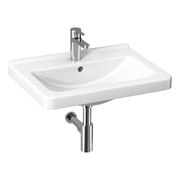JIKA H8104240001041 - Підвісний умивальник CUBITO 65x48,5 см кераміка/білий
