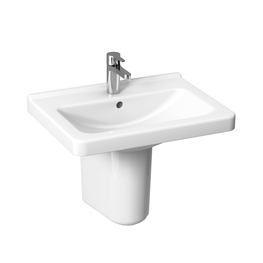 JIKA H8104240001041 - Підвісний умивальник CUBITO 65x48,5 см кераміка/білий