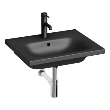 JIKA H8127127161041 - Підвісний умивальник MIO 55x45 см кераміка/матовий чорний