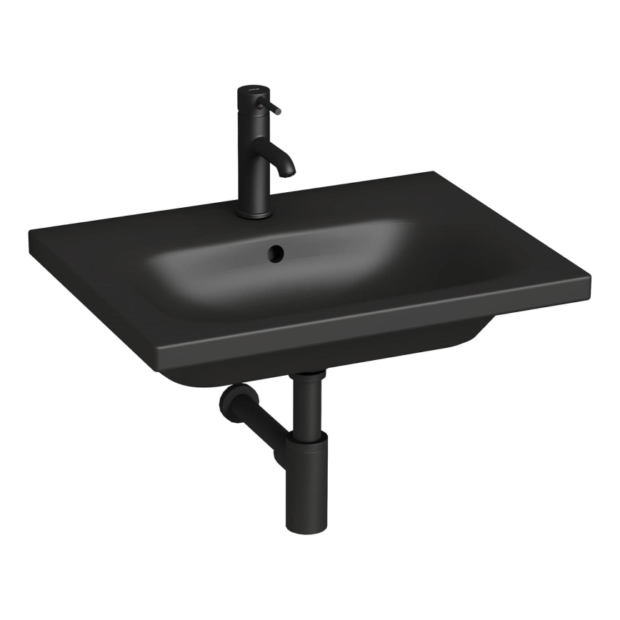 JIKA H8127137161041 - Підвісна раковина MIO 60x45 см кераміка/матова чорна